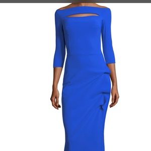 Chiara Bona long sleeve trumpet gown